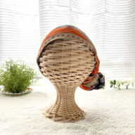 ヘッドスカーフ　”エレガントデザイン柄”