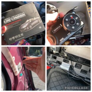 オバさんが初めてドラレコを設置する