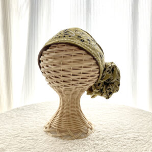 【シルク】SDGｓなヘッドスカーフ　br817-t1011