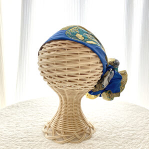 【シルク】SDGｓなヘッドスカーフ　br817-t1013