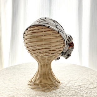 【シルク】SDGｓなヘッドスカーフ　br817-t1012